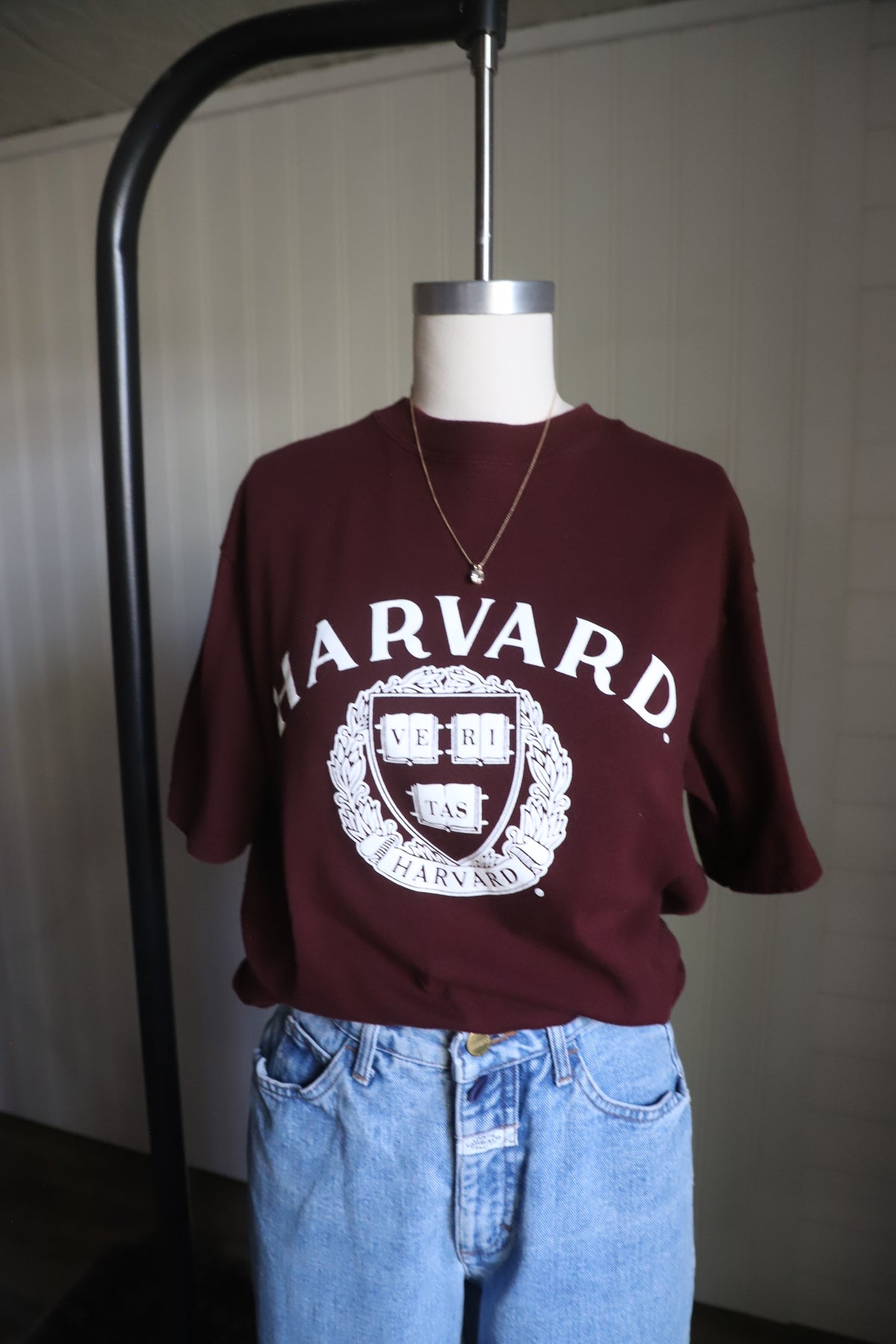 Vintage Champions Harvard tee size M