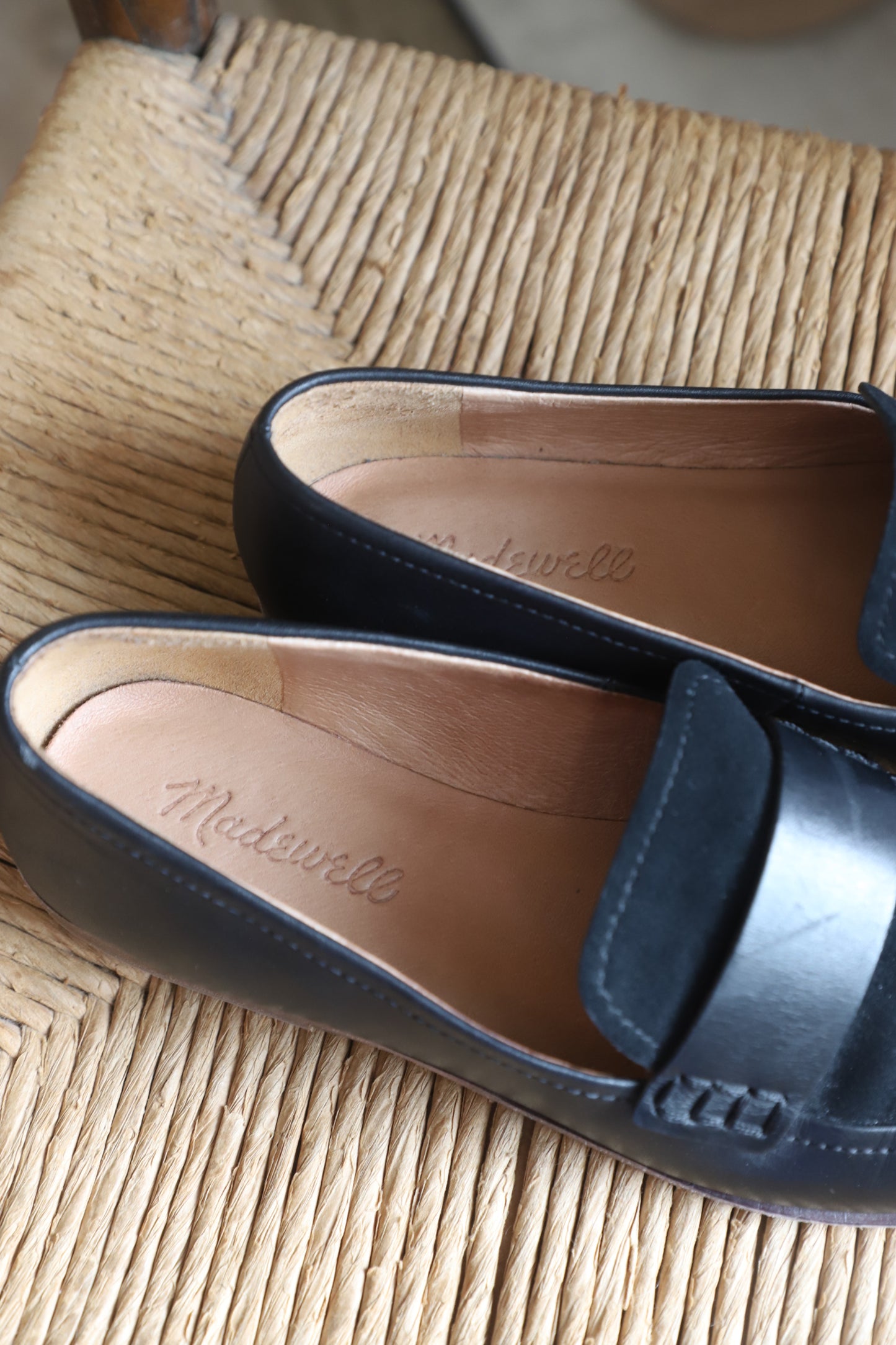 Madewell Alex Leather/suede loafers size 6