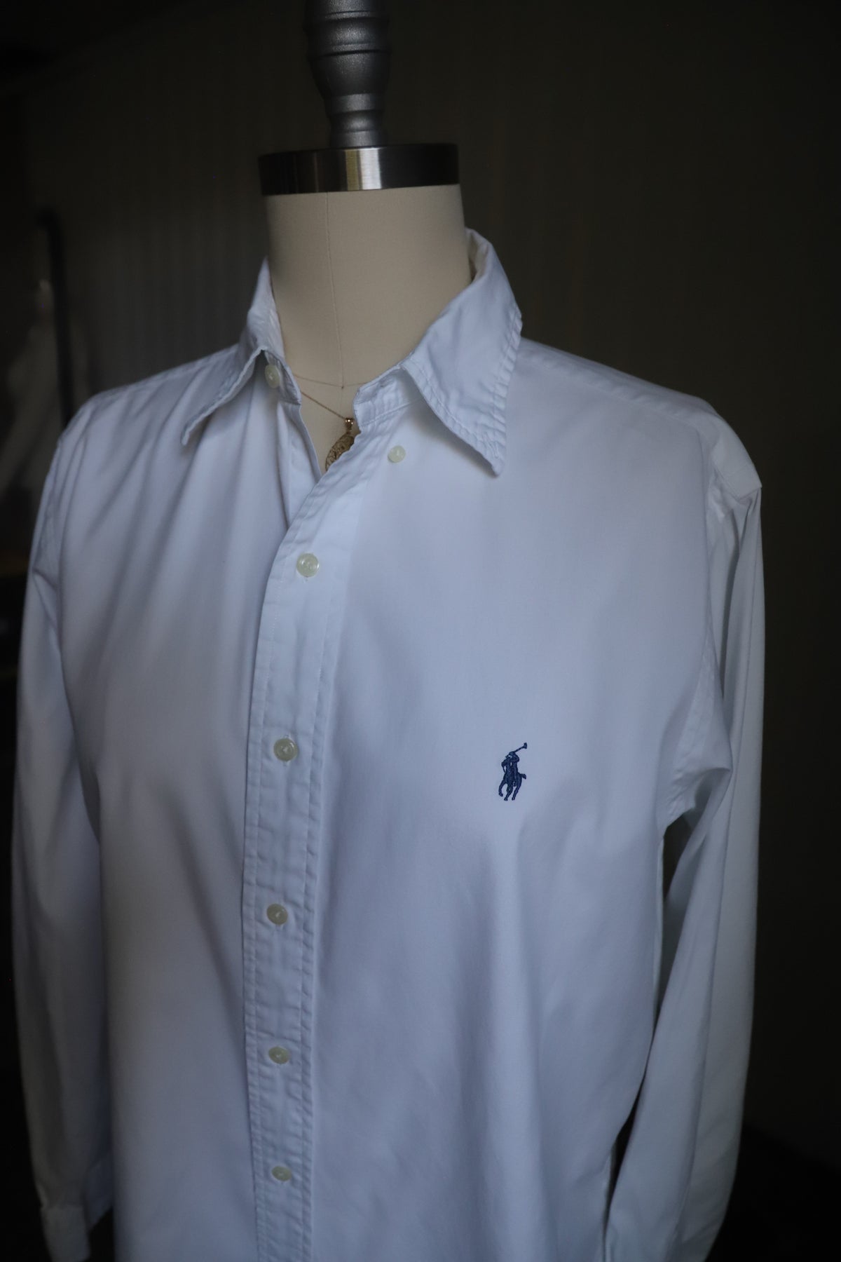 Vintage Polo Ralph Lauren white button down