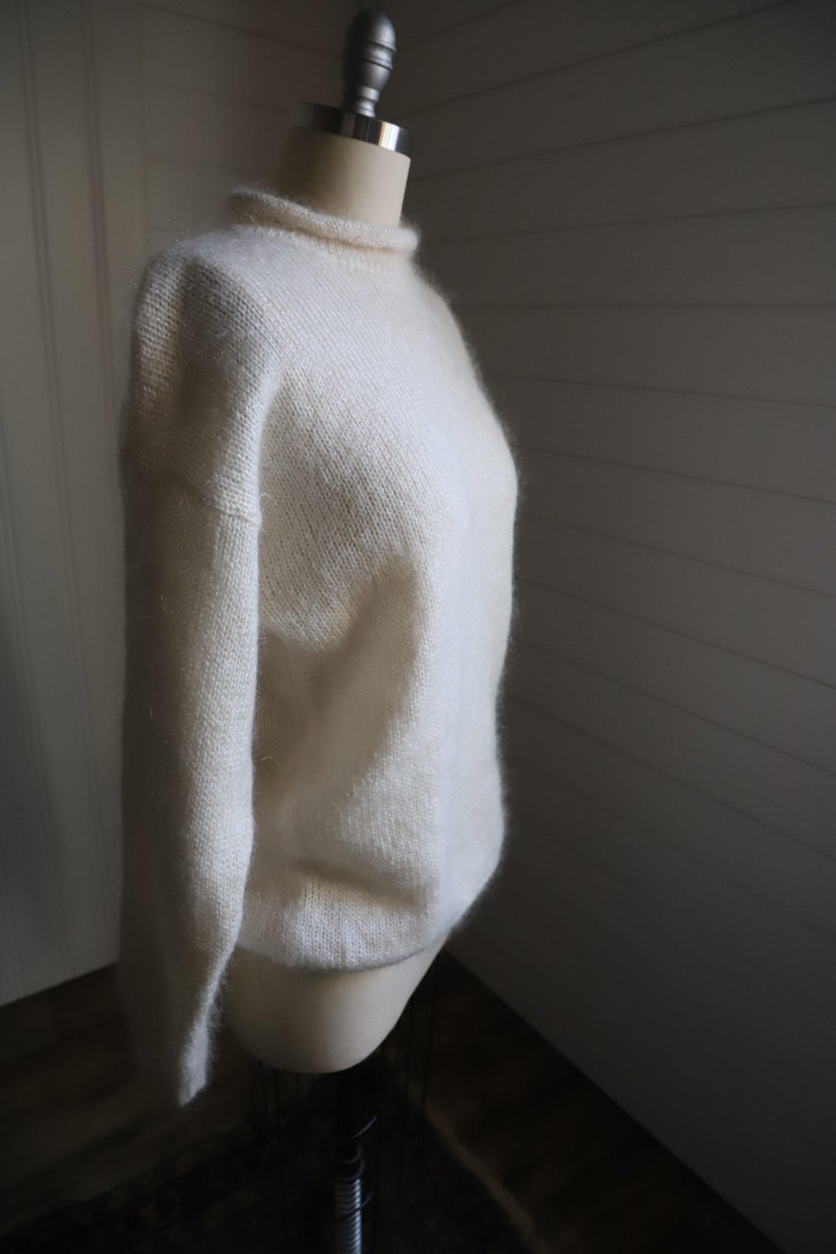 Vintage Mohair blend rollneck sweater size L