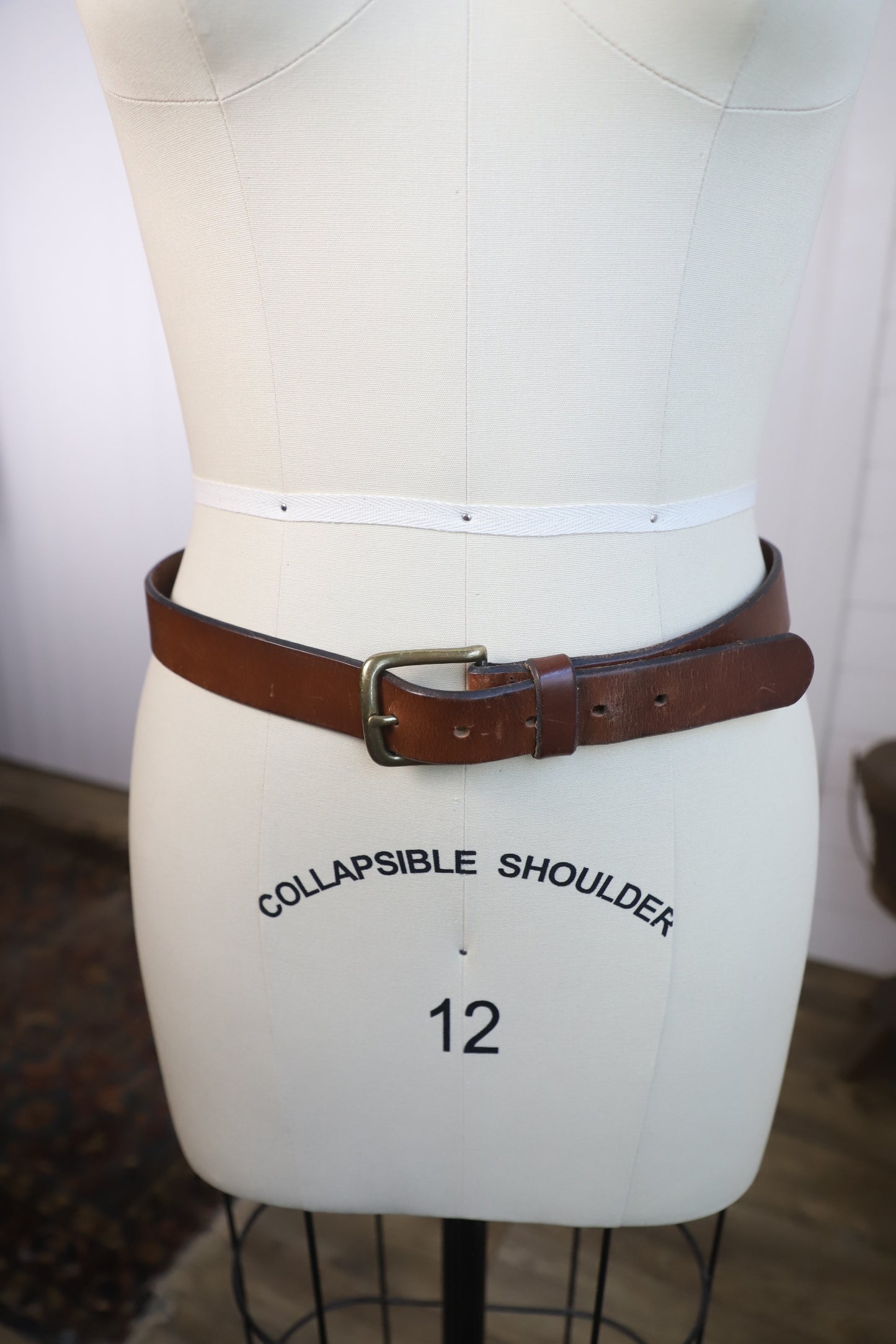 Vintage Eddie Bauer leather belt