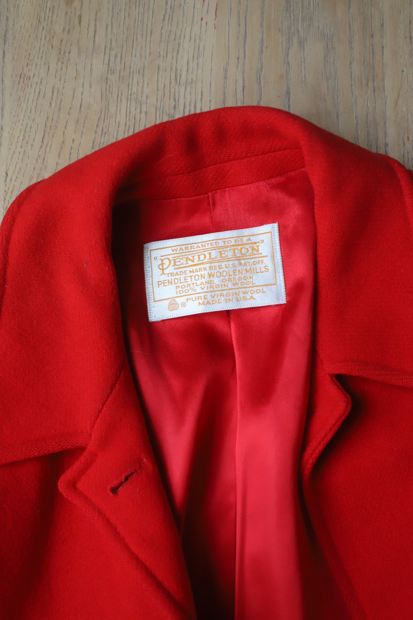 Vintage Pendleton wool coat M/L