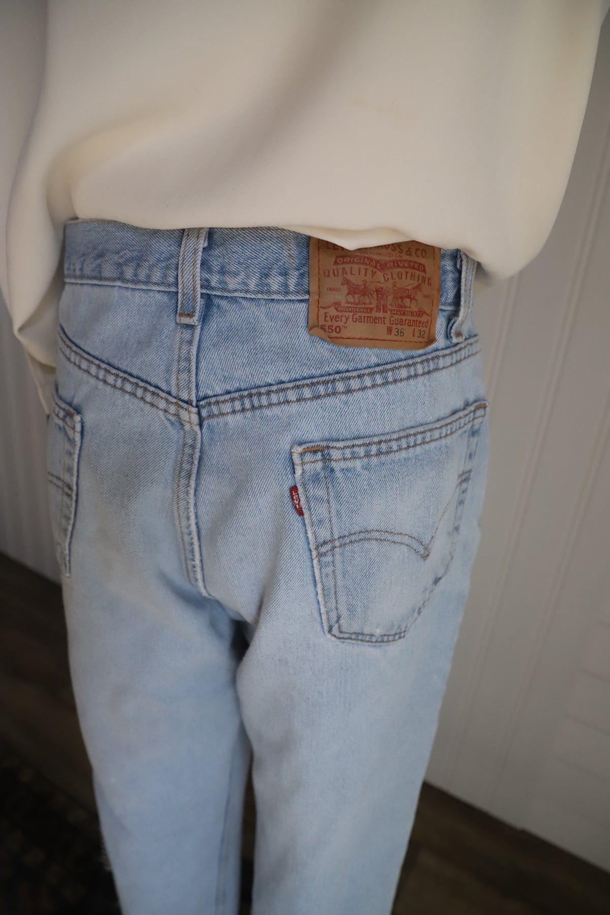 Y2K Levi 550 made in USA, 2002!