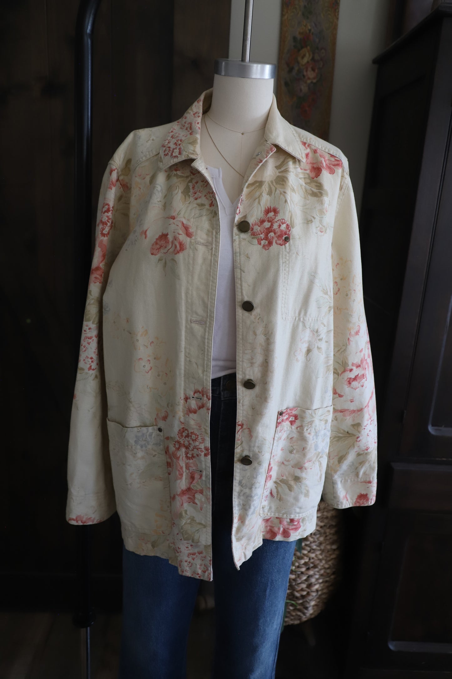 Vintage Ralph Lauren cotton/linen jacket M/L