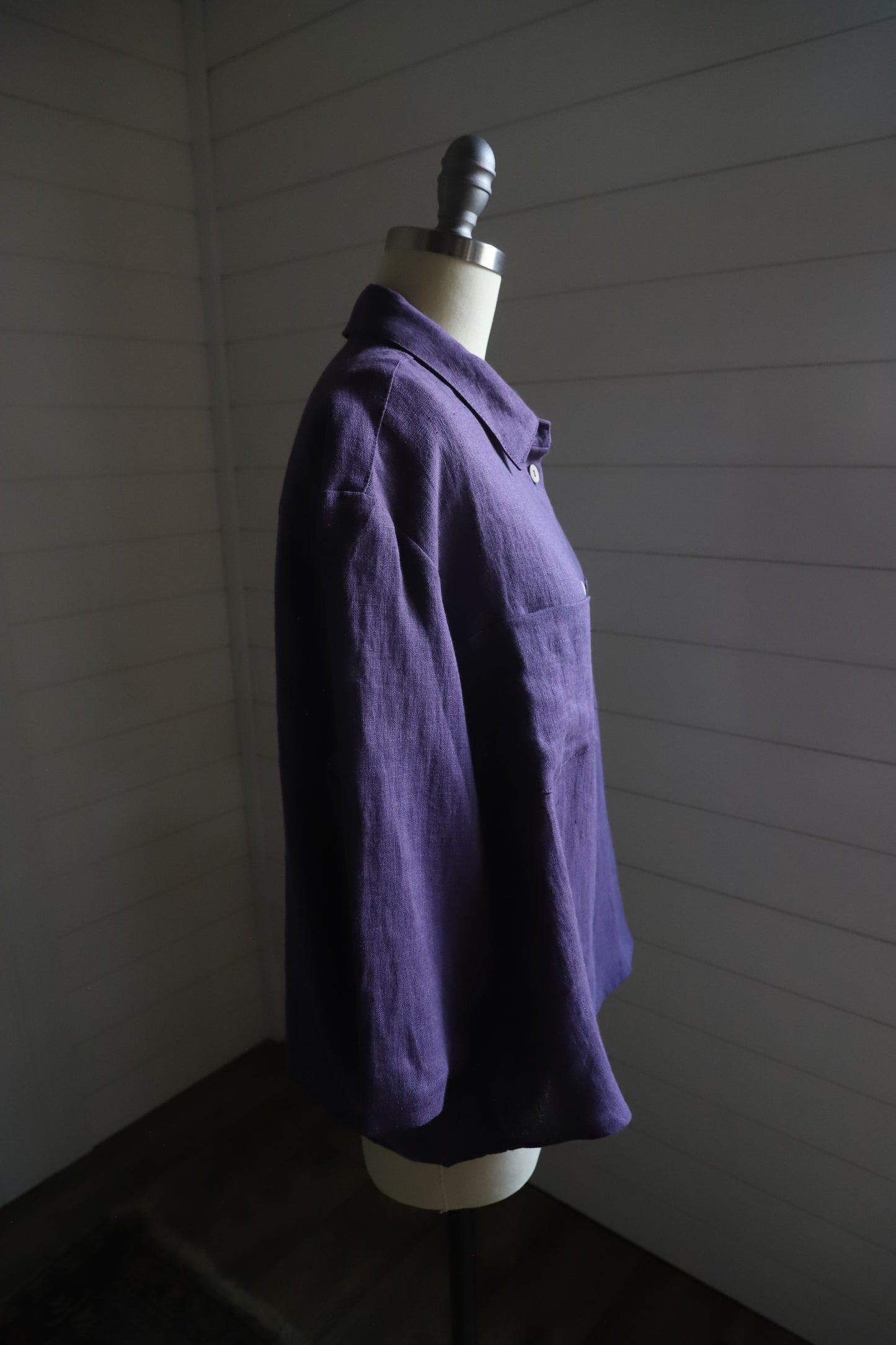 NWT OffOn 100% linen blouse size M