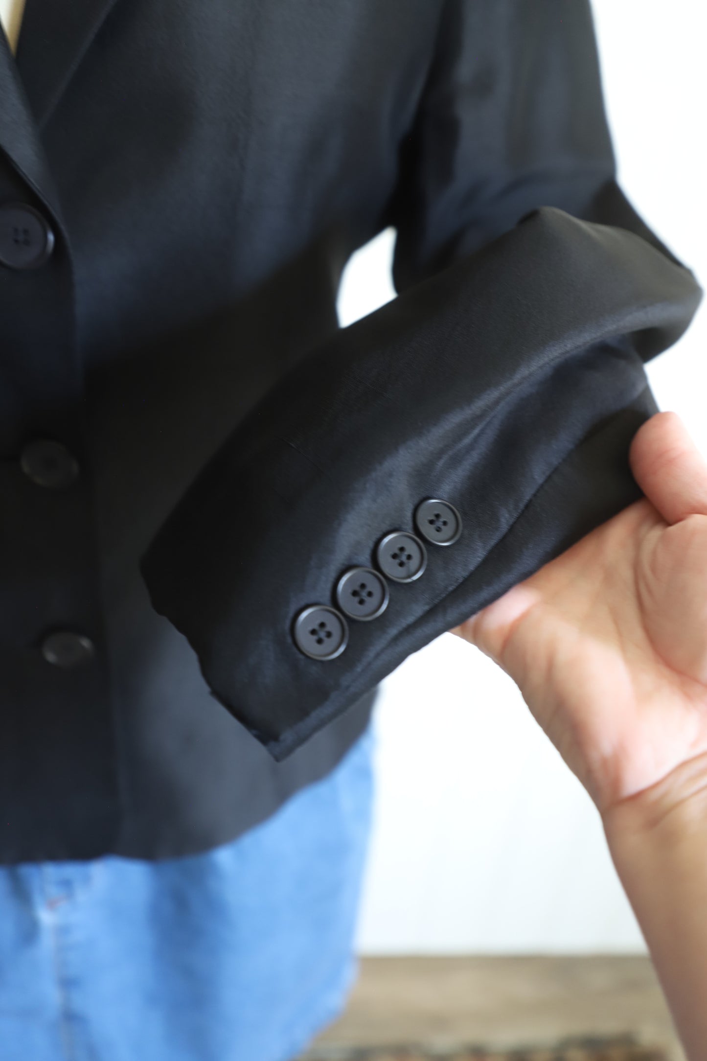 Vintage Ralph Lauren silk blazer size 4