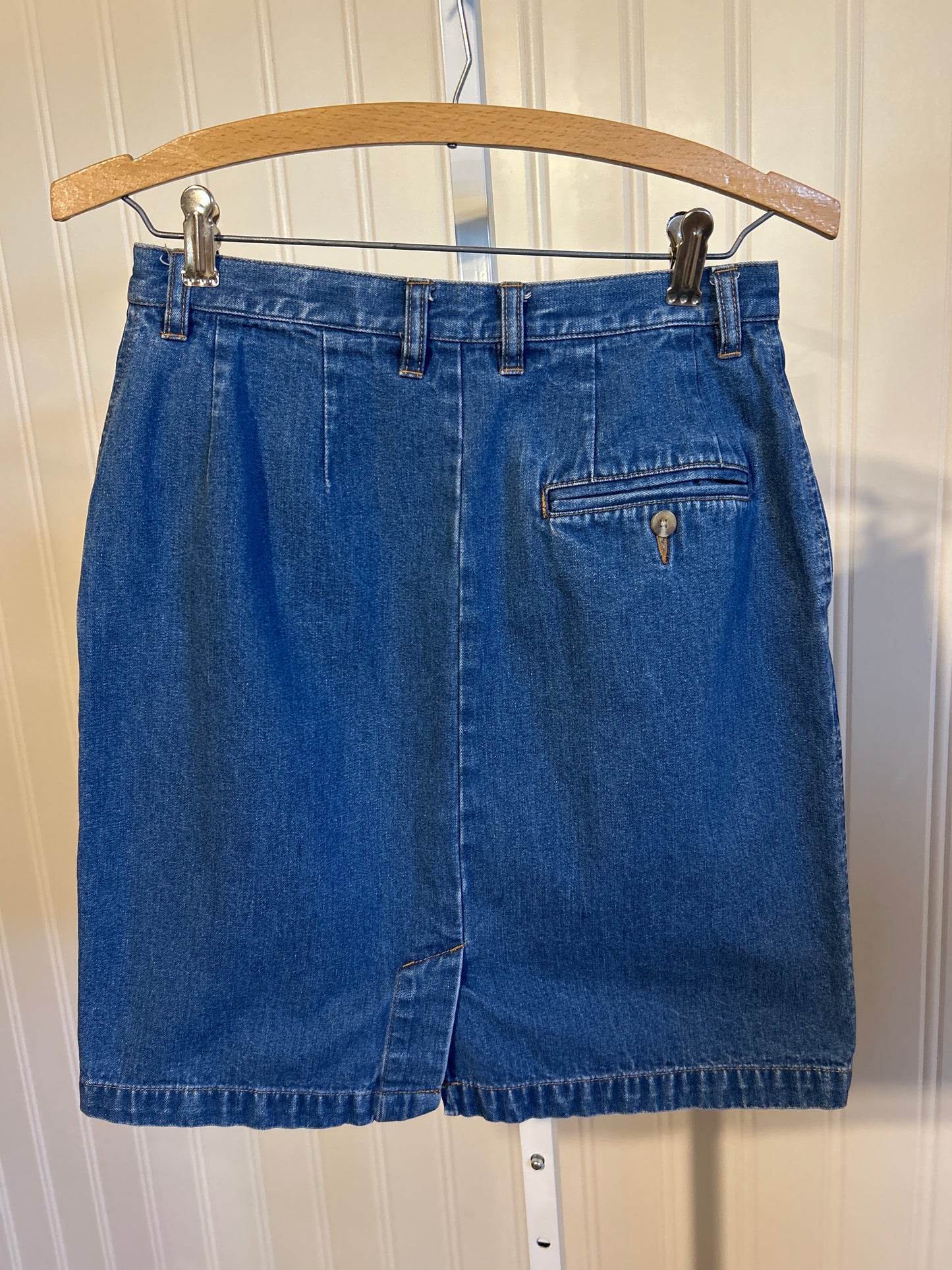 Vintage Eddie Bauer denim skirt size 4