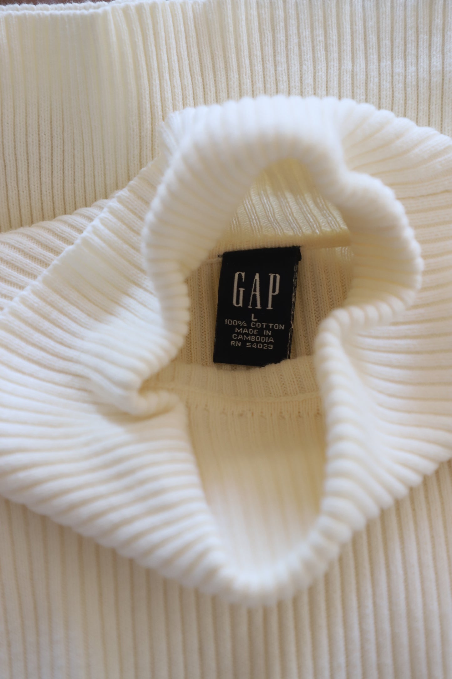 Y2K Gap ribbed knit, size M/L