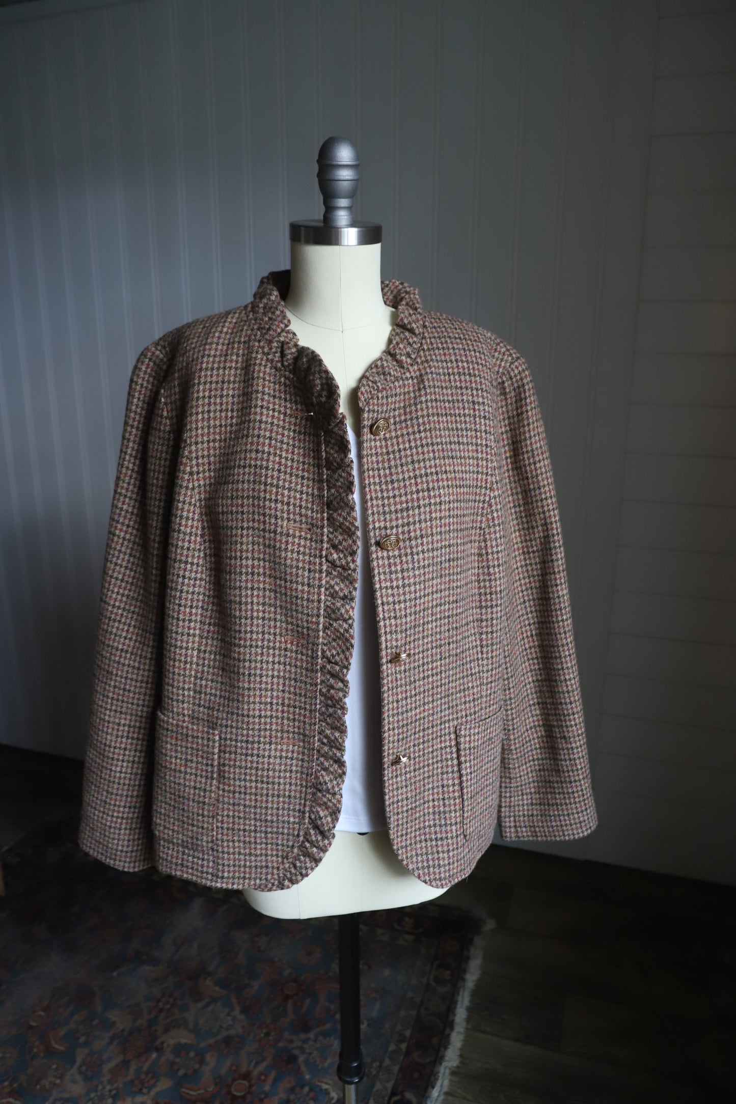 Talbots petites wool blend blazer size 16P