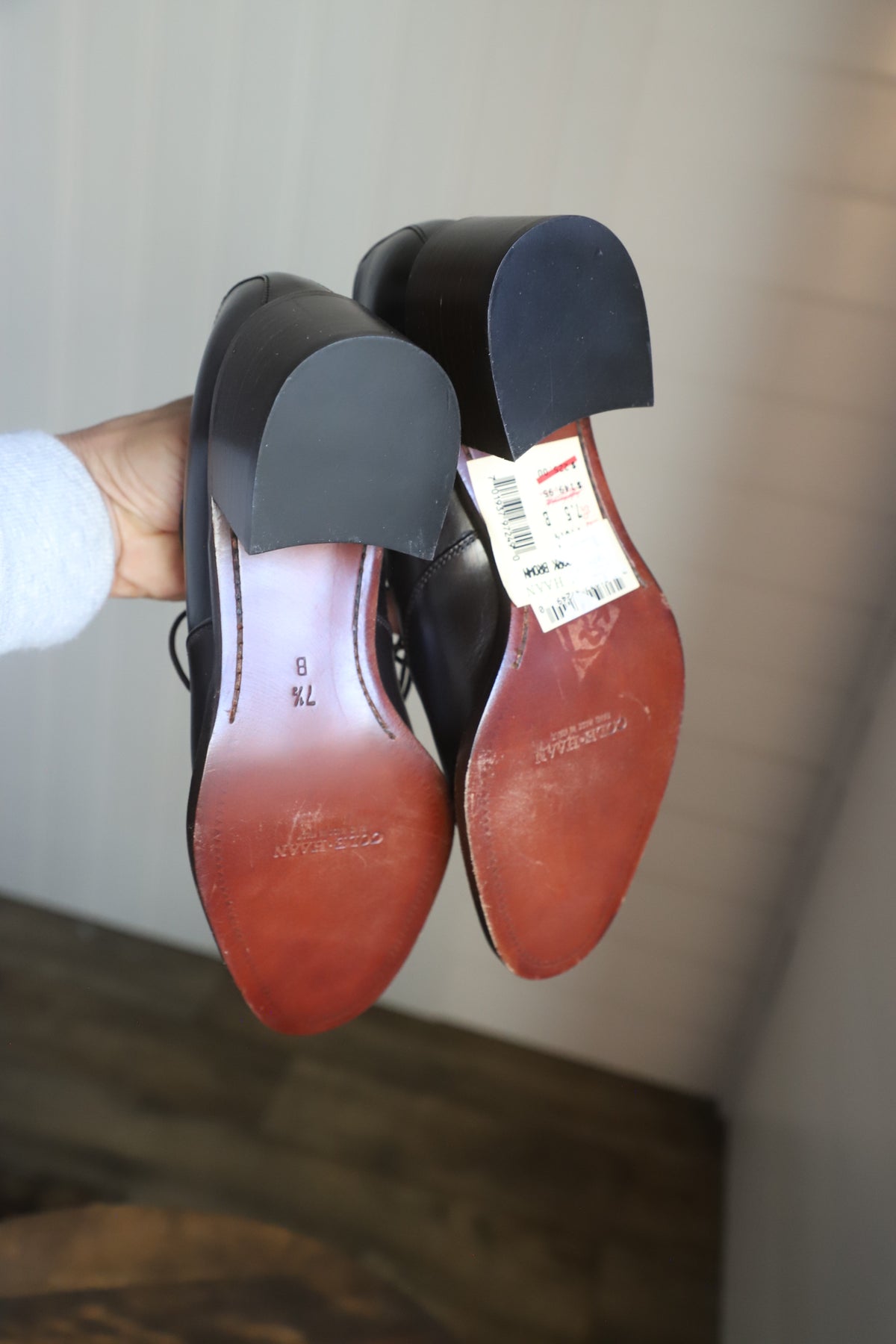 Vintage Cole Haan heeled oxfords
