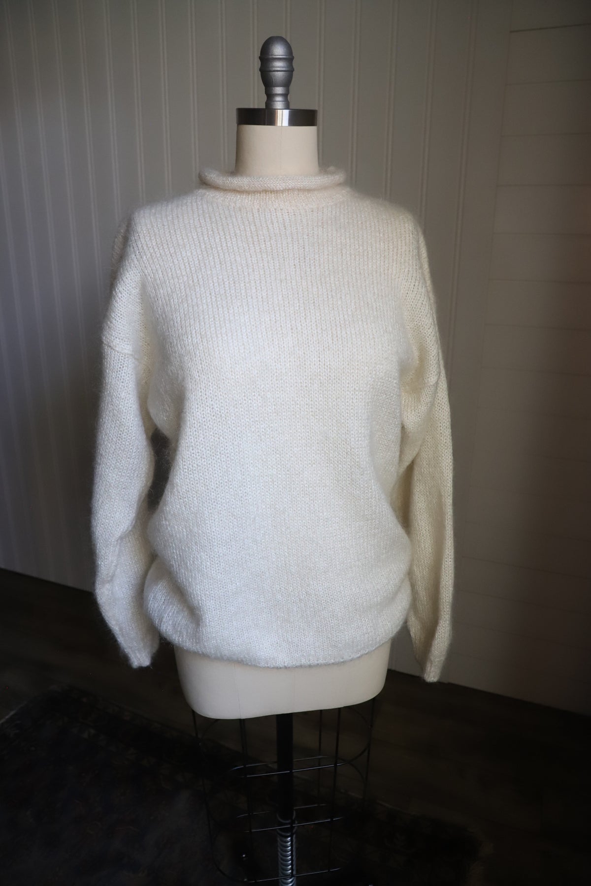 Vintage Mohair blend rollneck sweater size L