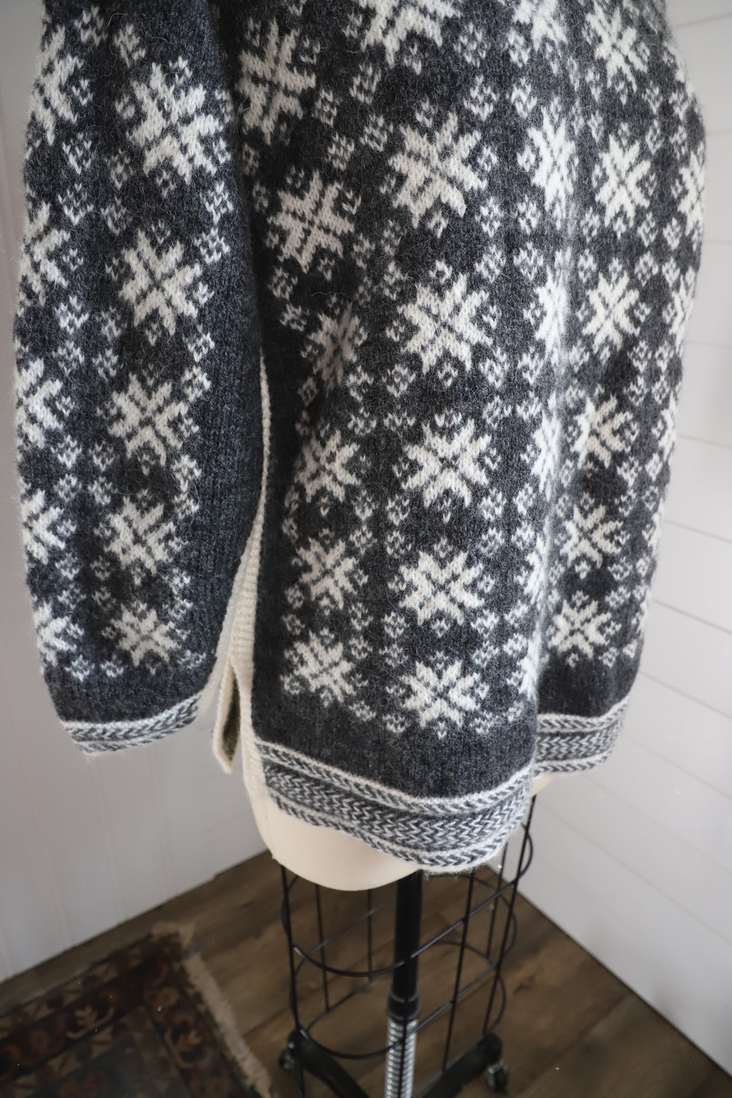 Vintage handmade wool sweater