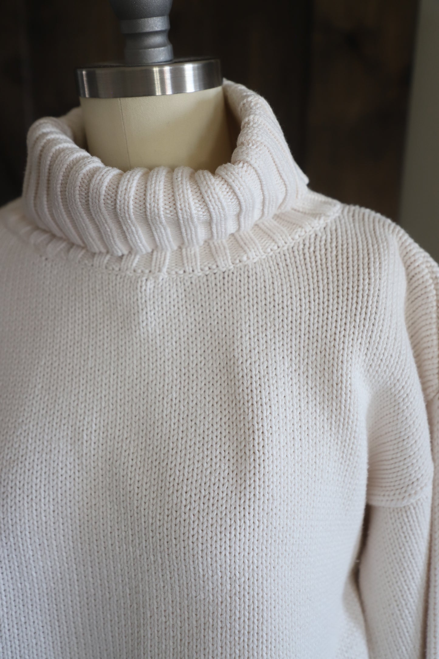 Vintage cotton sweater, M