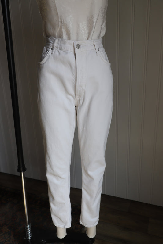 Agolde white denim size 29