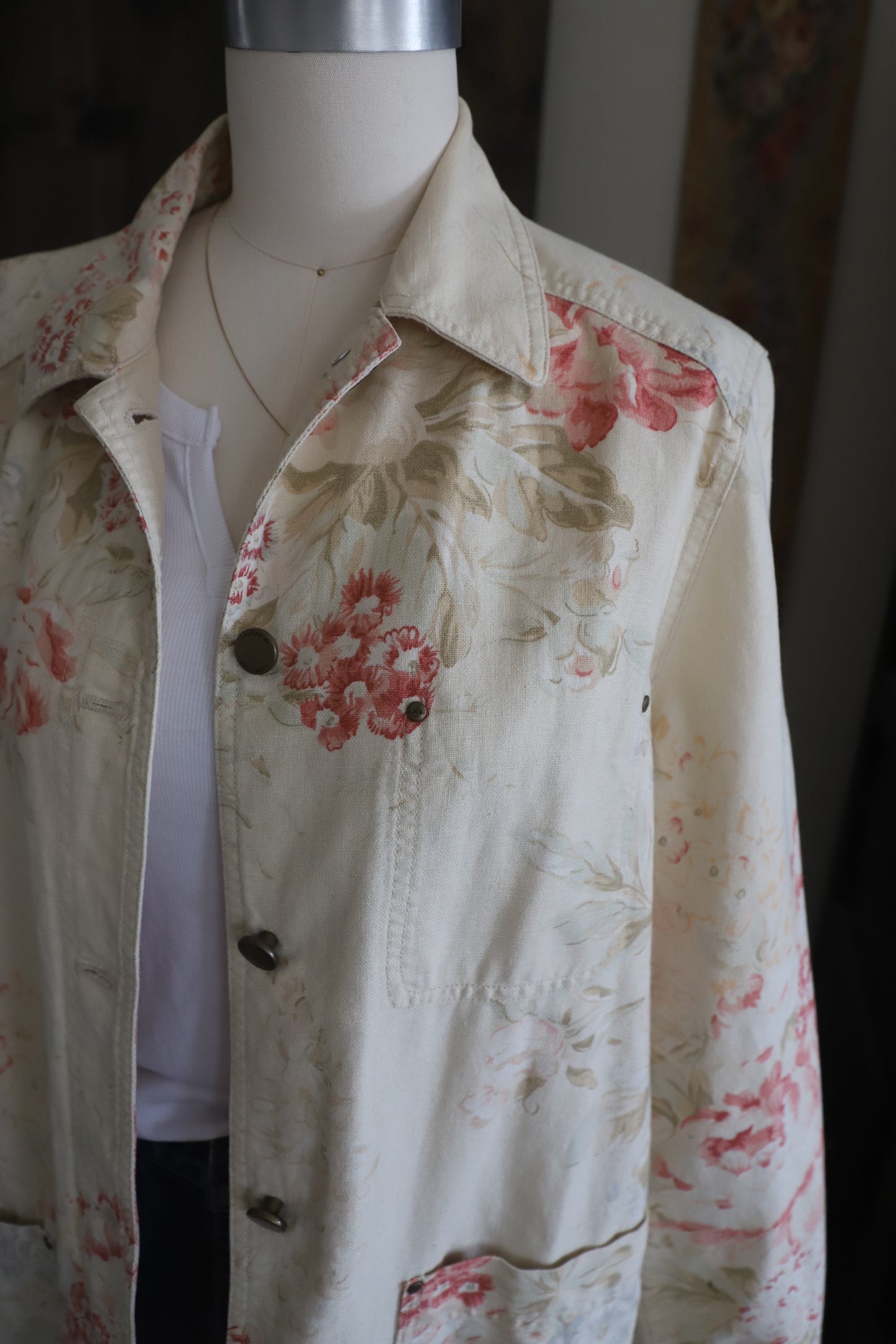 Vintage Ralph Lauren cotton/linen jacket M/L