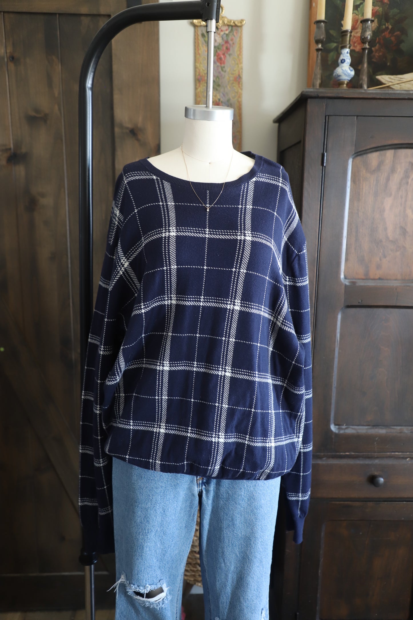 Ralph Lauren cotton/silk sweater size XL
