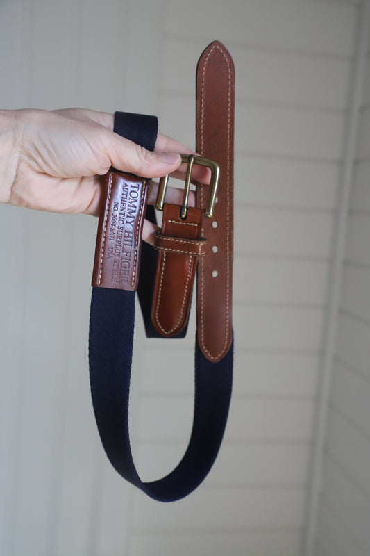 Vintage USA made Tommy Hilfiger belt