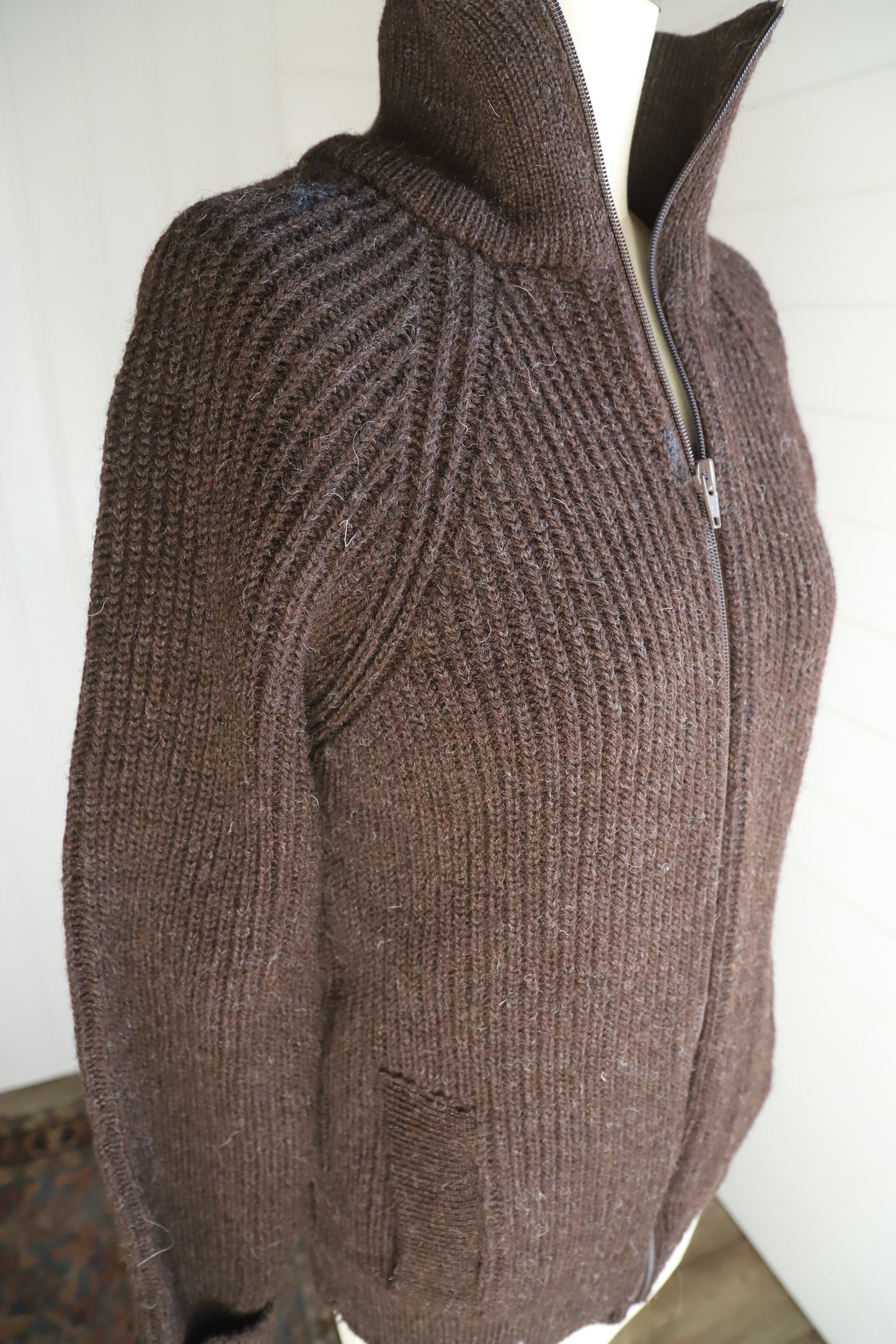 Vintage made in England LLBean zip up