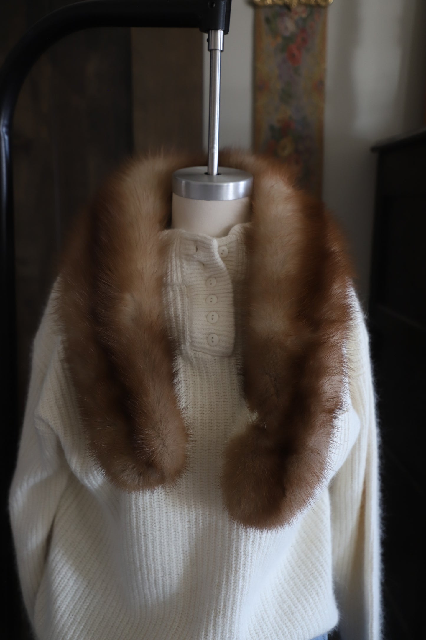 Vintage fur stole