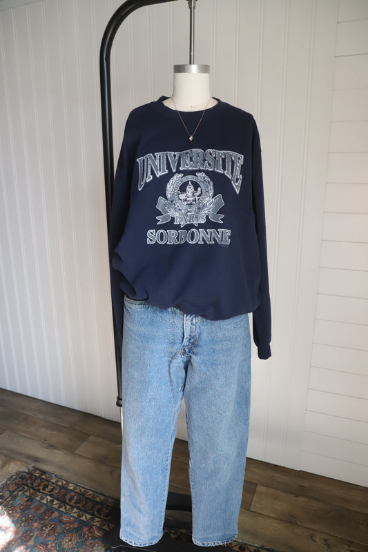 Vintage Paris “Universite Sorbonne” sweatshirt