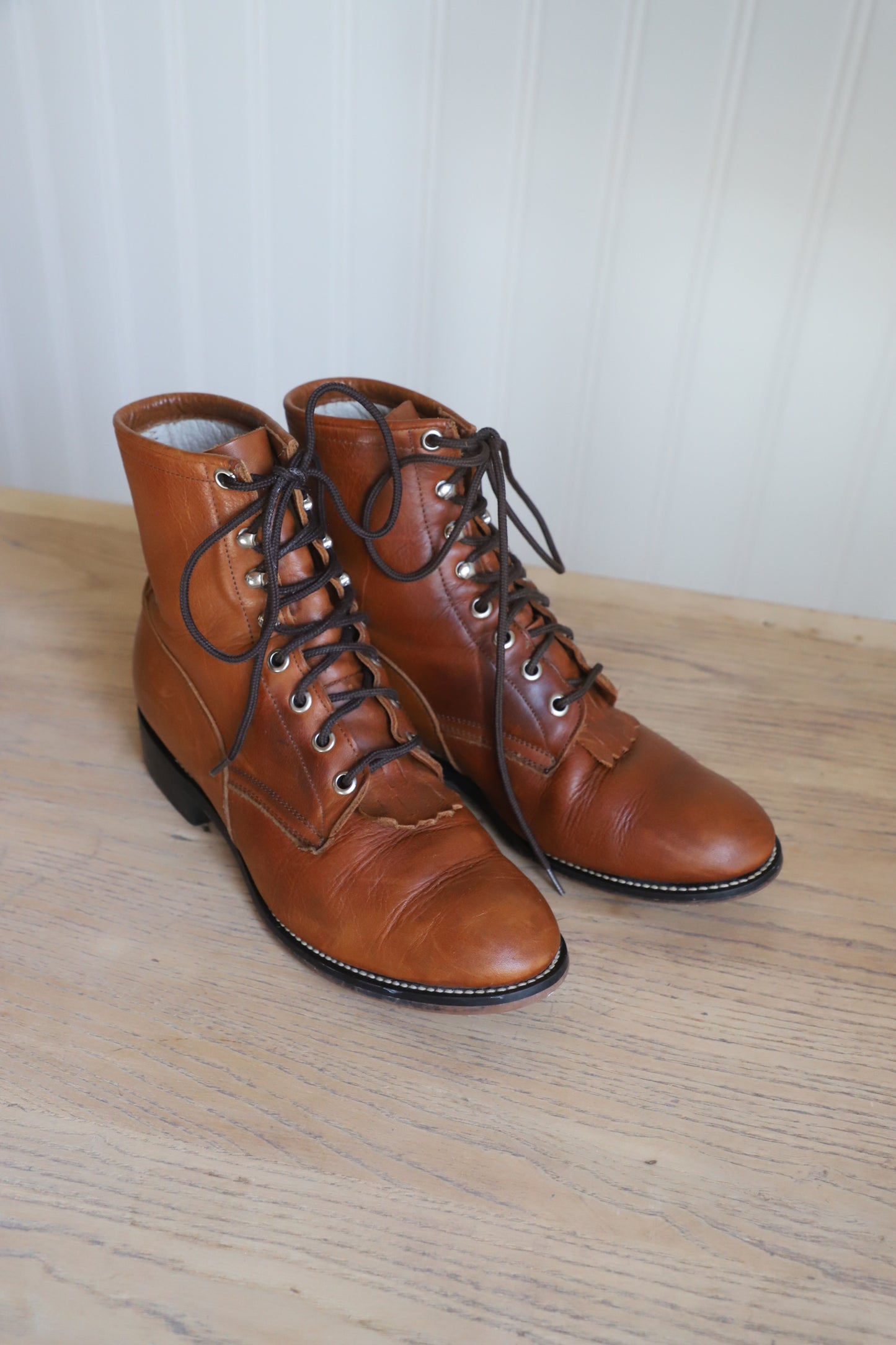 Vintage Justin leather boots