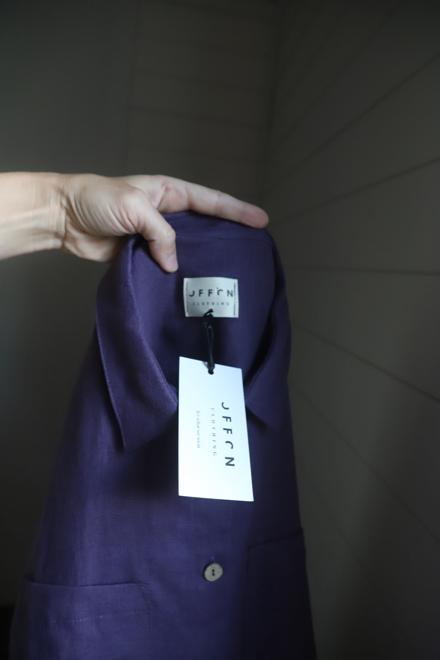 NWT OffOn 100% linen blouse size M