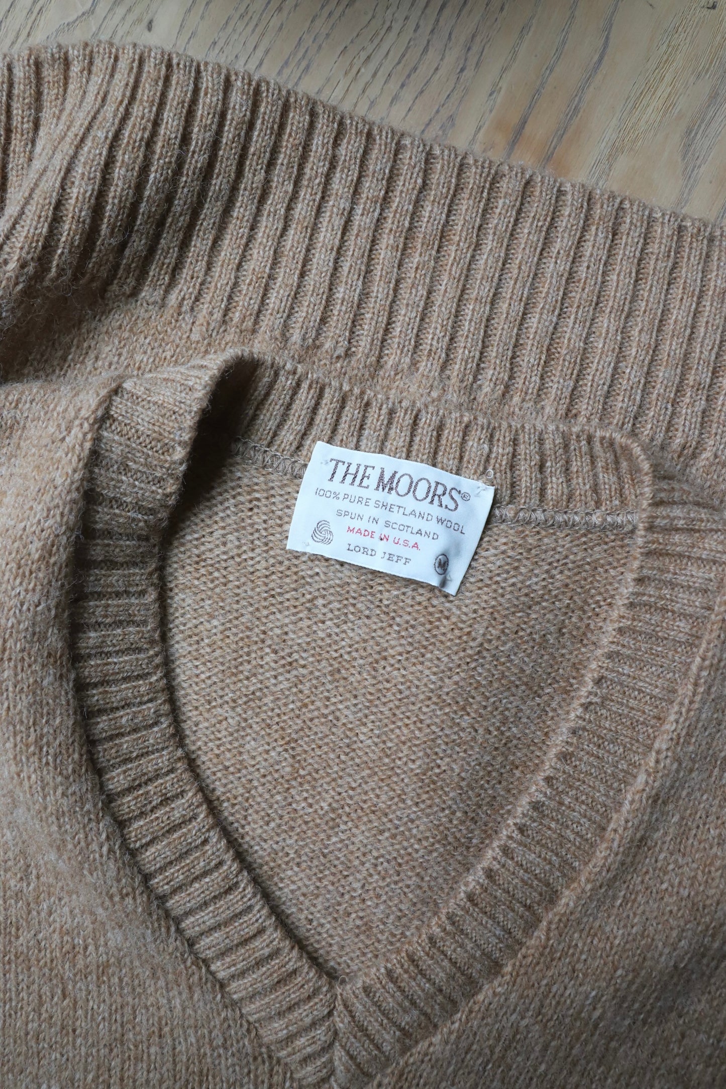 Vintage Shetland wool vest