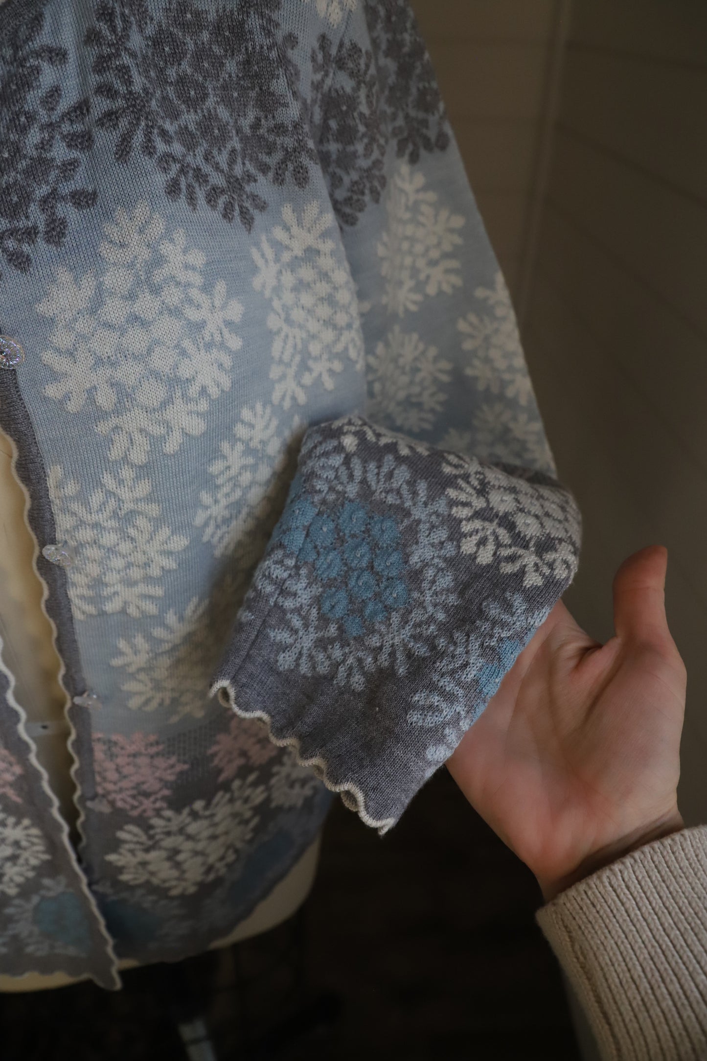 Norwegian Oleana wool/silk sweater