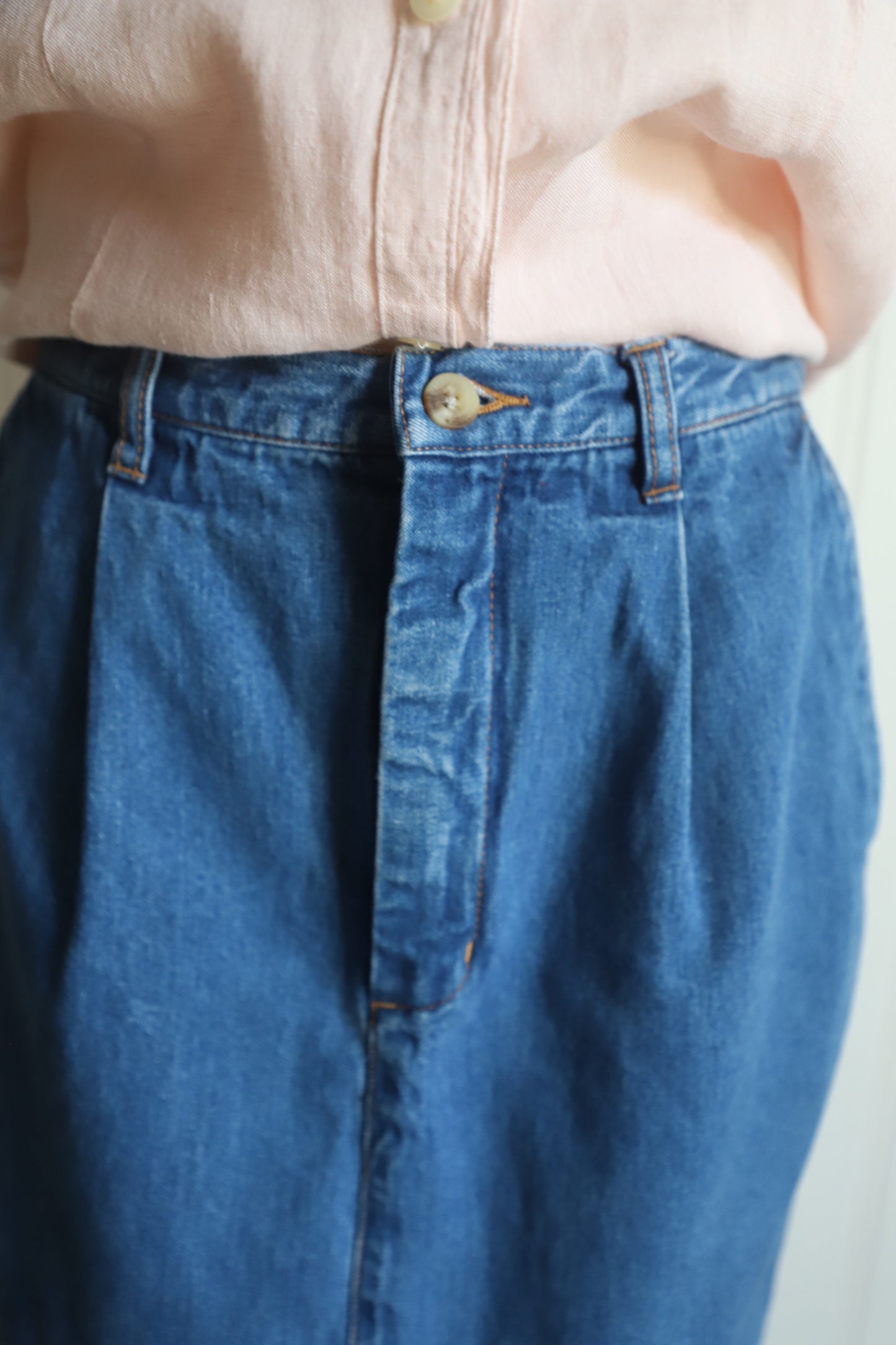 Vintage Eddie Bauer denim skirt size 4