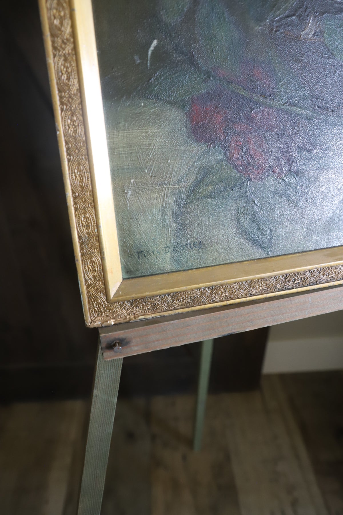 Antique 1902 original painting