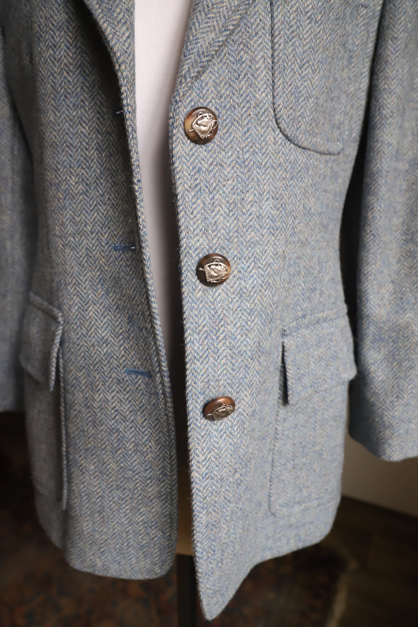 Vintage Ralph Lauren wool blazer size 4P