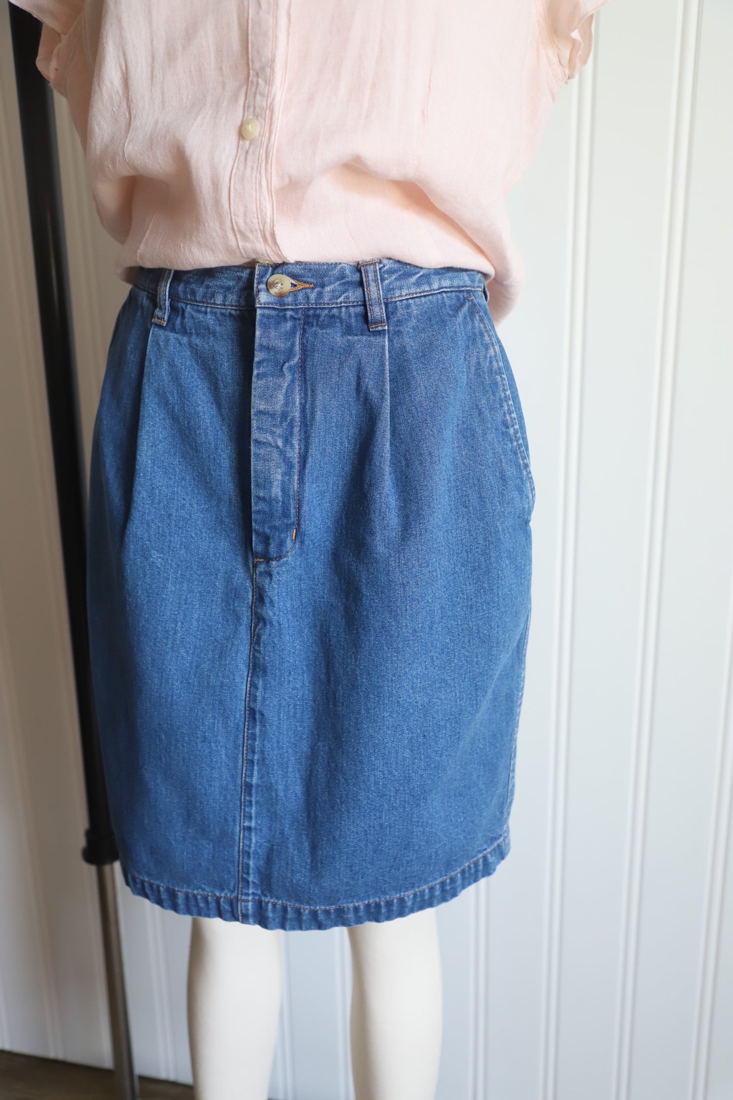Vintage Eddie Bauer denim skirt size 4