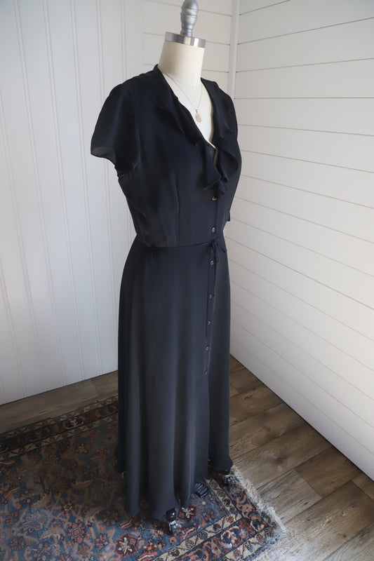Vintage NWT Ralph Lauren 100% silk dress size 12