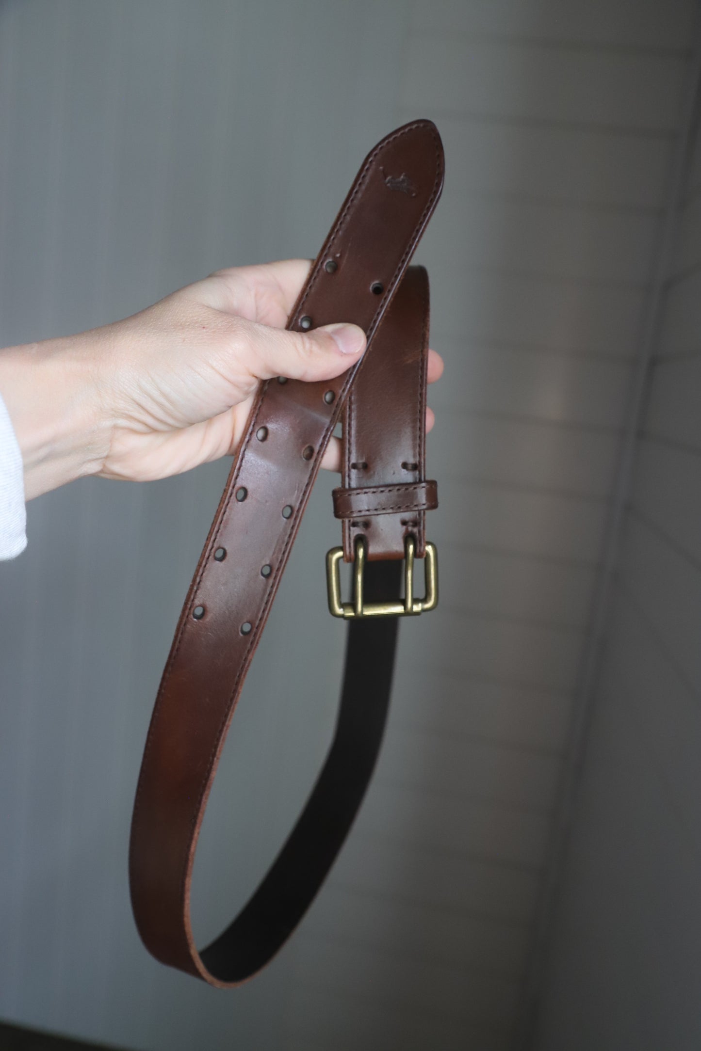 Polo Ralph Lauren dark leather belt