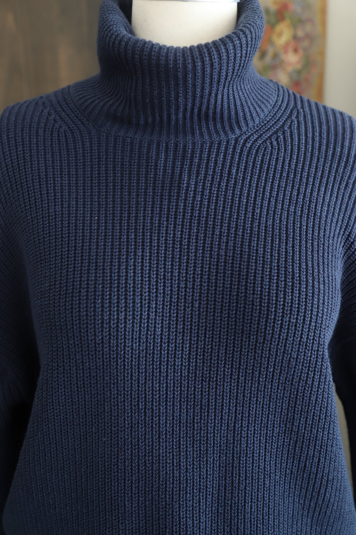 JCrew cotton/cashmere knit sweater