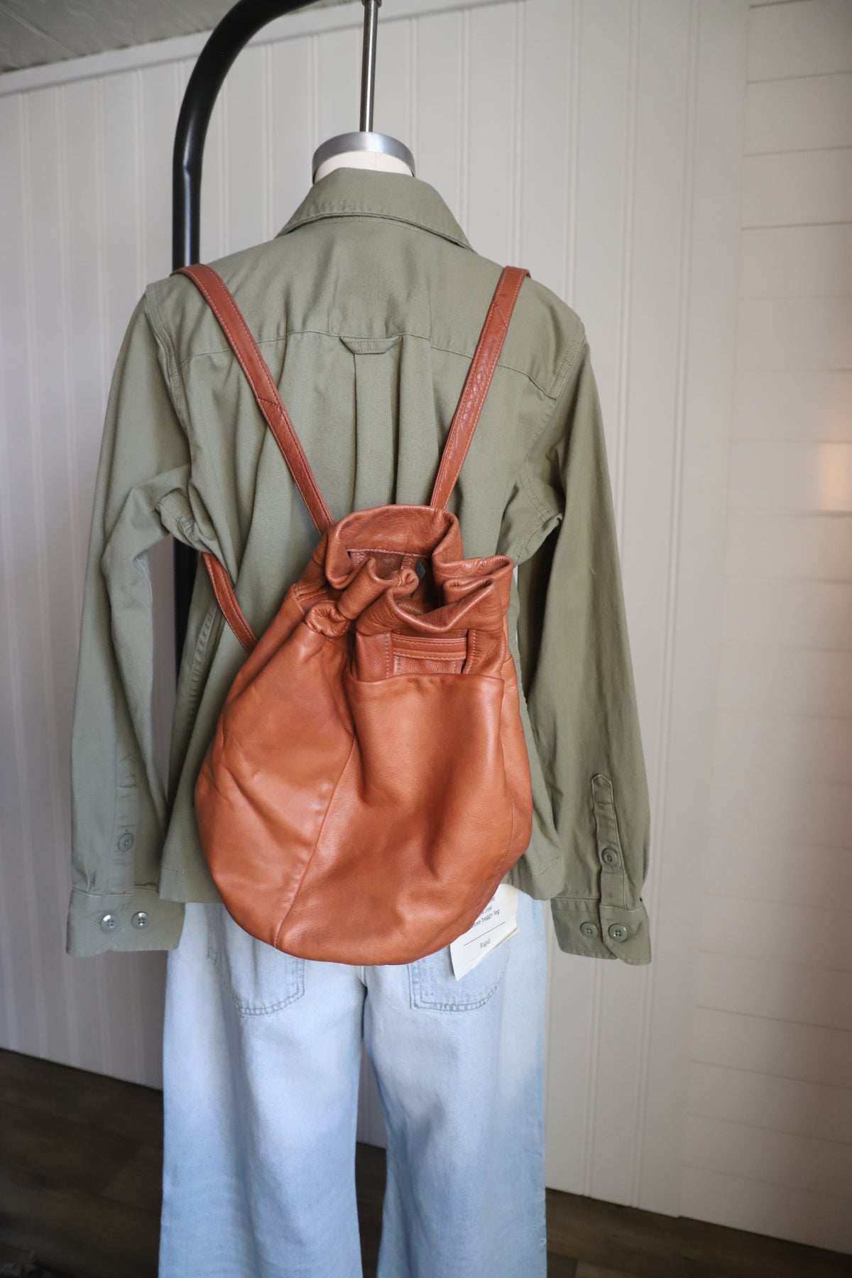 J. Duseri USA made leather bag