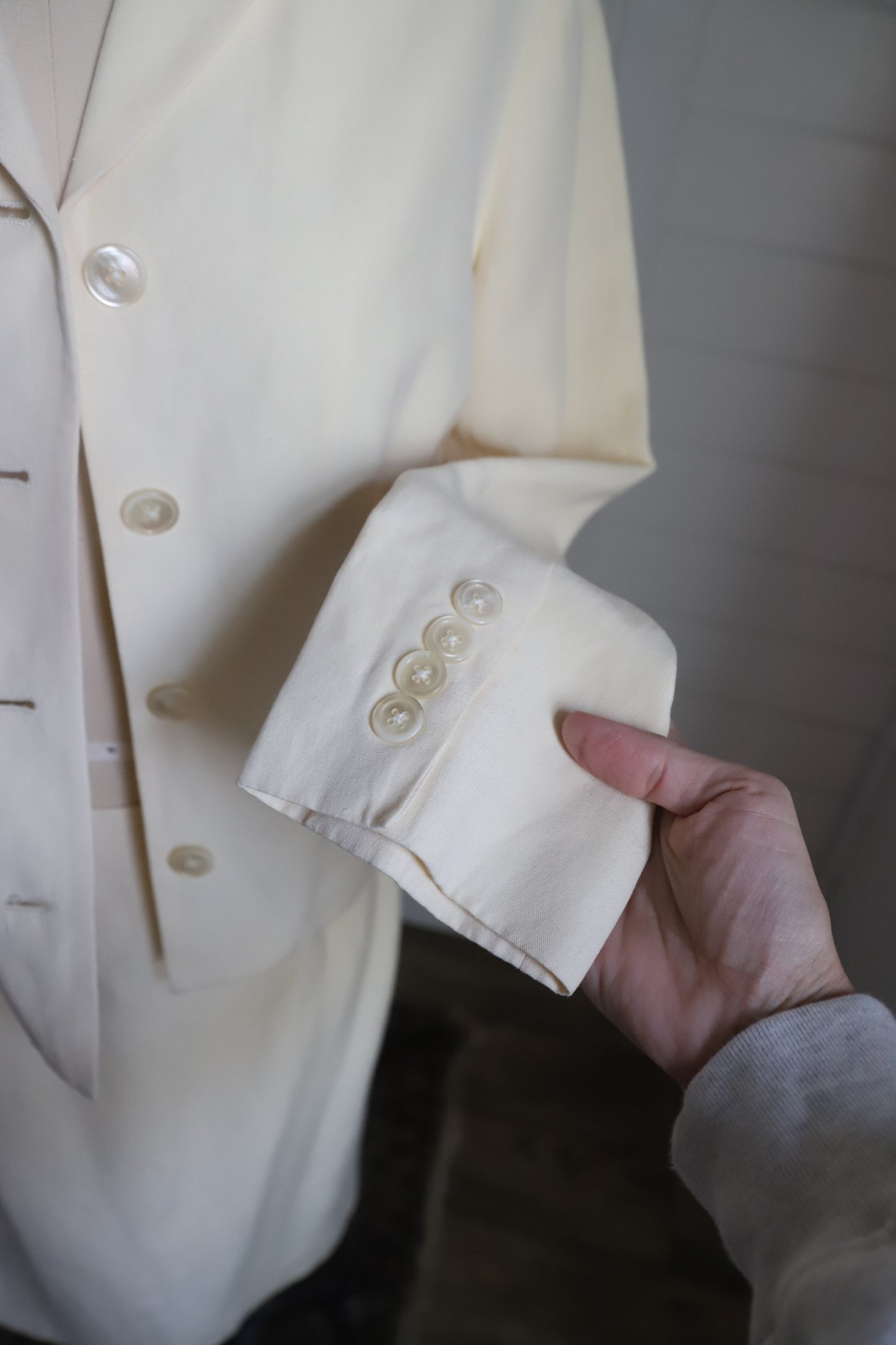 Vintage Ralph Lauren silk/linen set size 12P