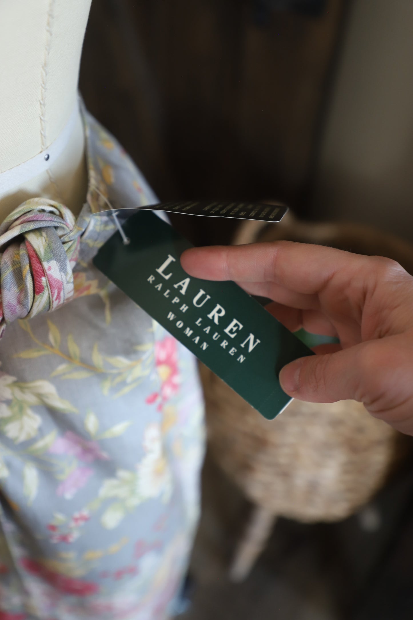 Vintage NWT Ralph Lauren wrap skirt, size 20W