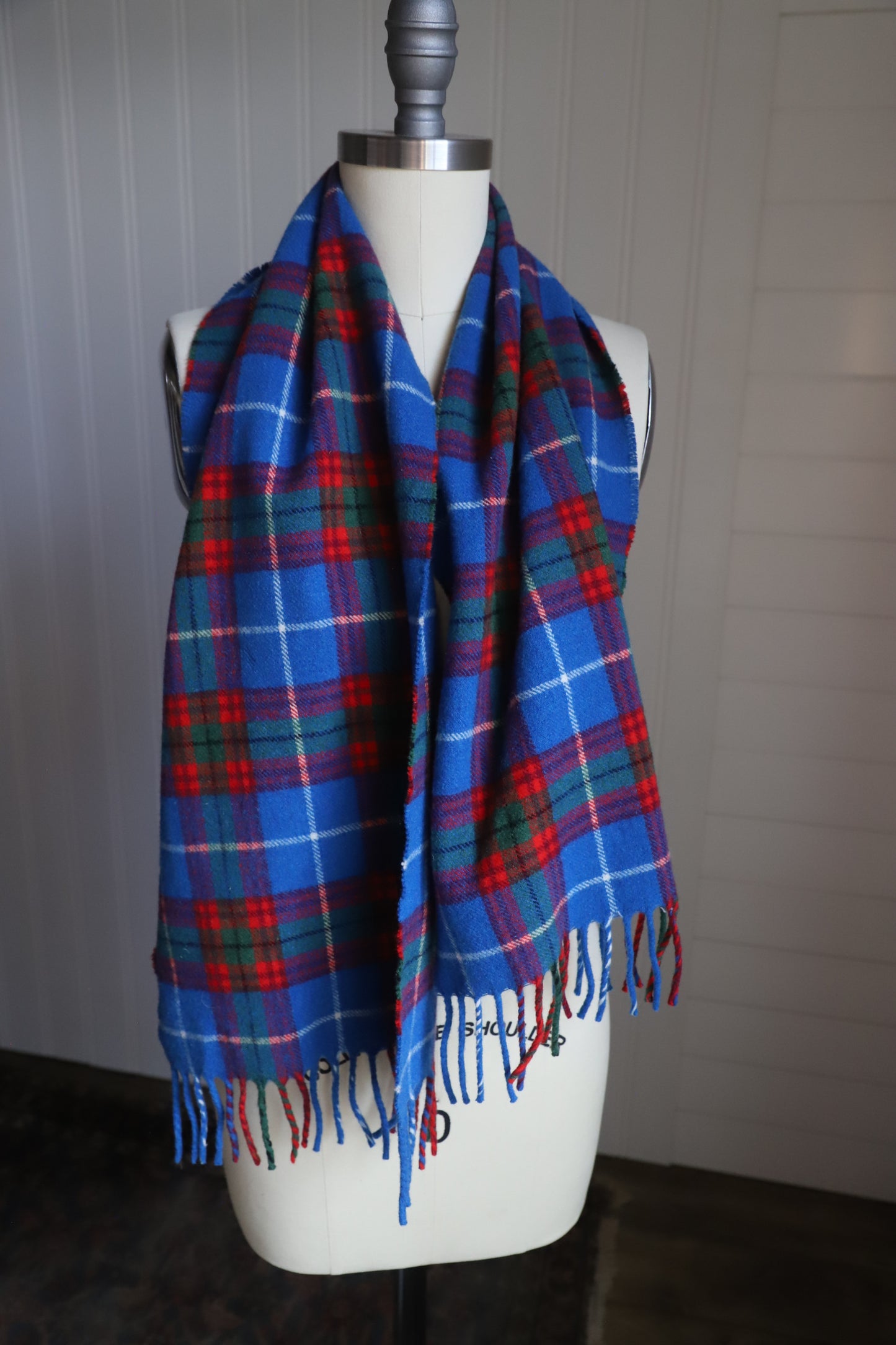 Made in Scotland wool scarf