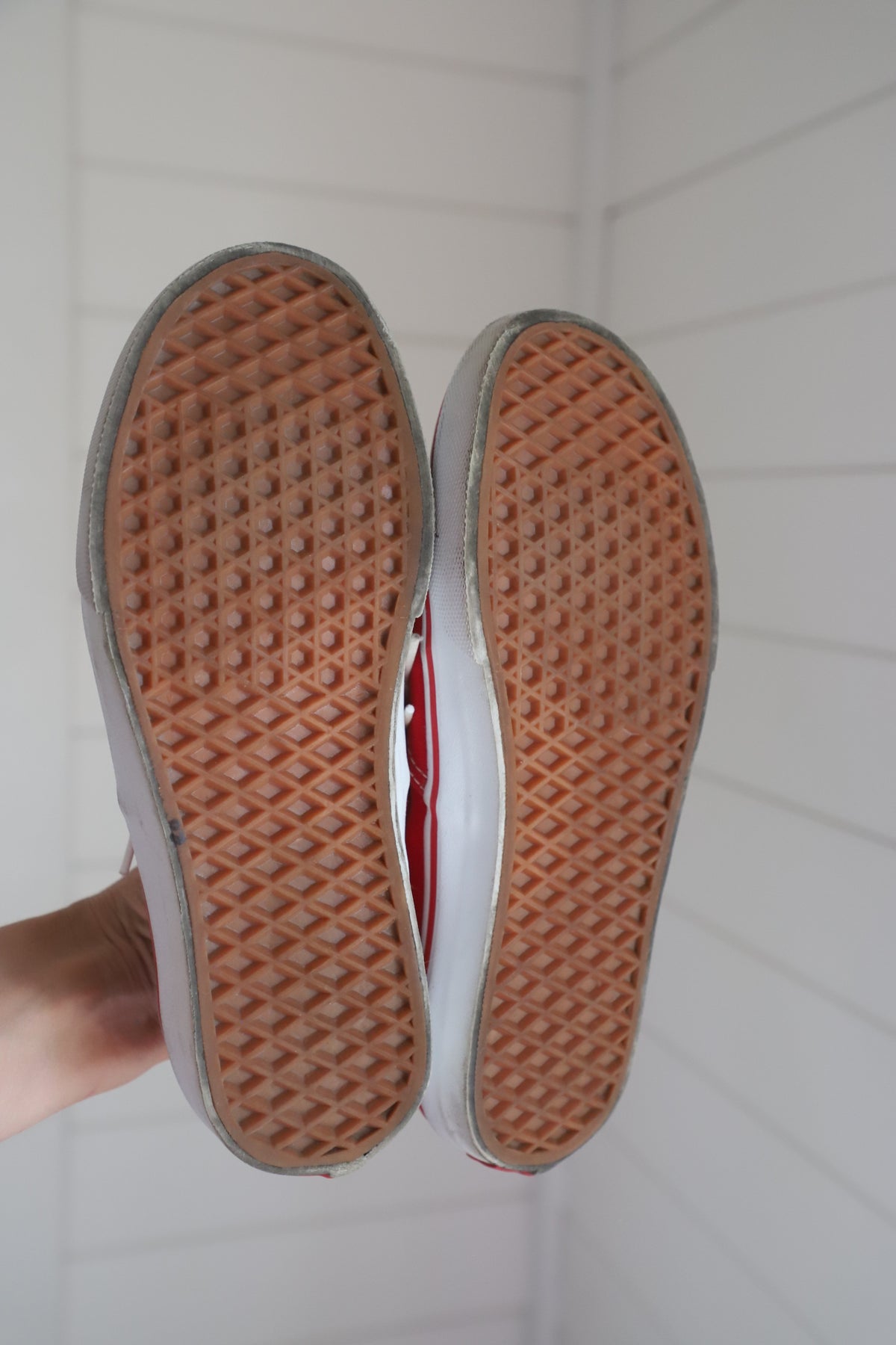 Classic red Vans size 8.5