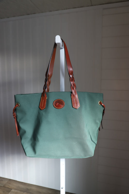 Dooney and Bourke Nylon+leather tote bag