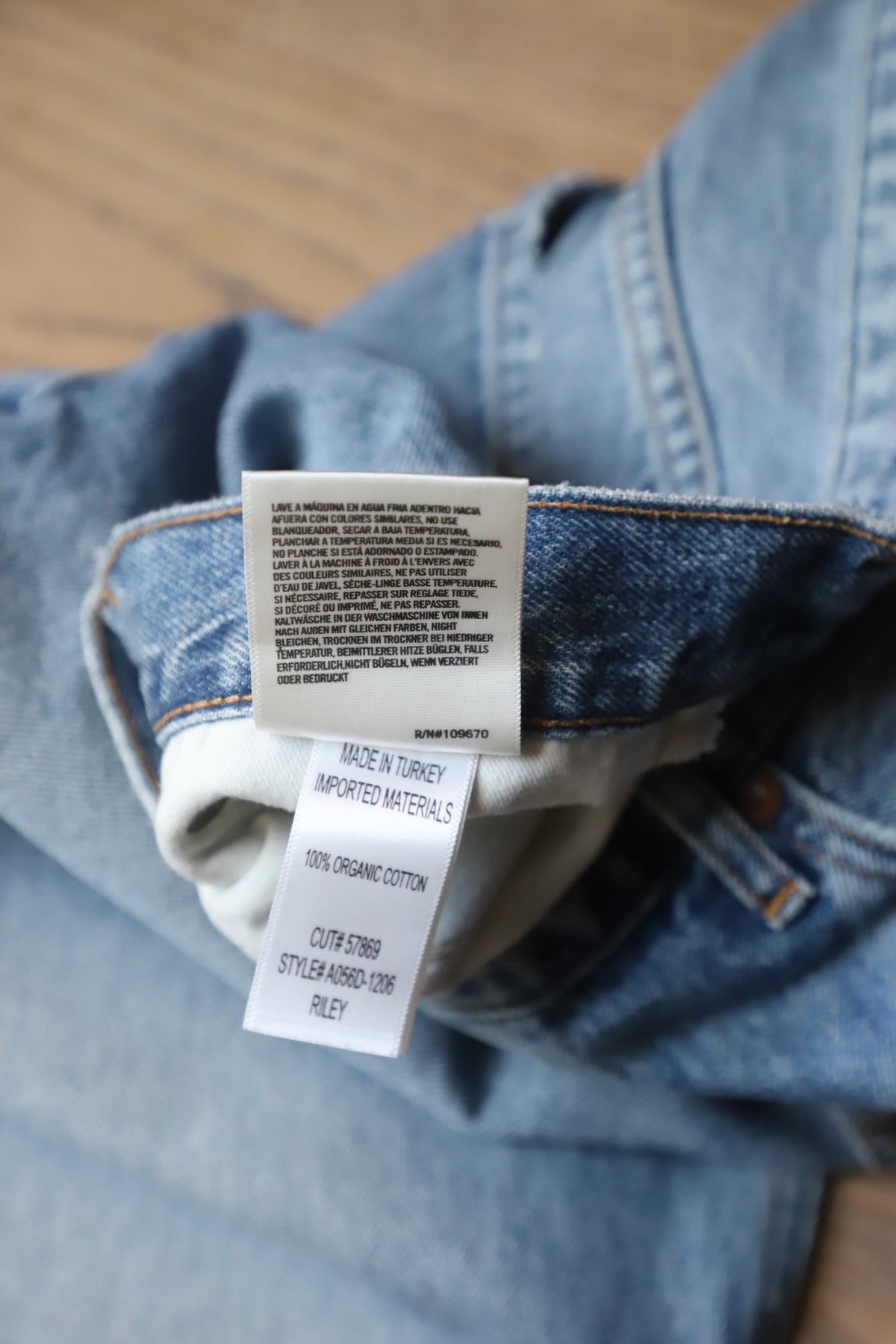 Agolde Riley denim size 32