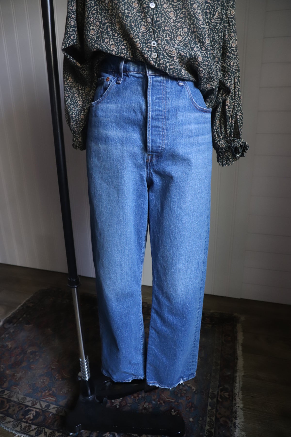 Levi Ribcage Straight Ankle denim size 31