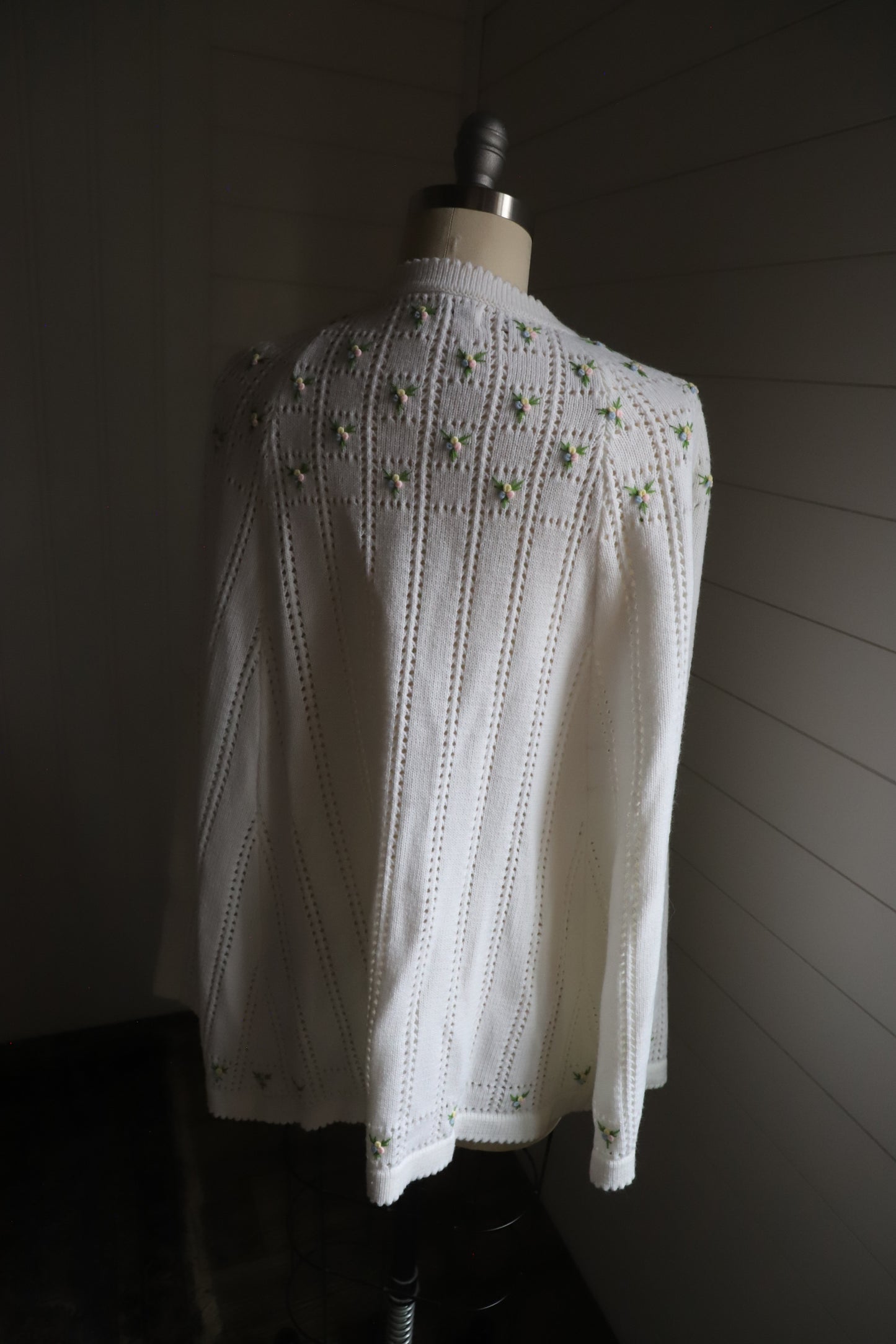 Vintage acrylic cape