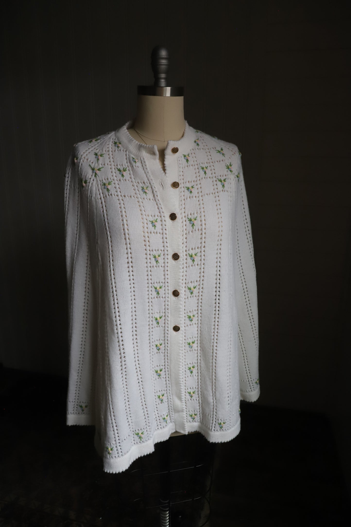 Vintage acrylic cape