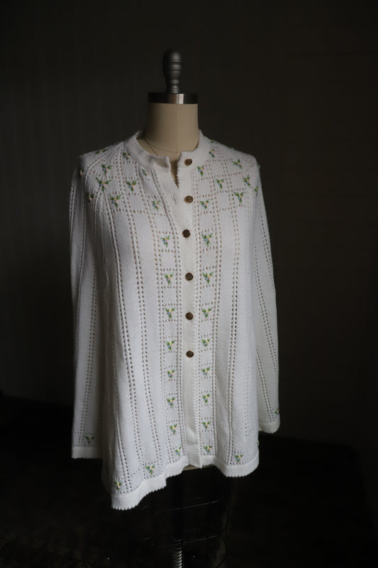 Vintage acrylic cape