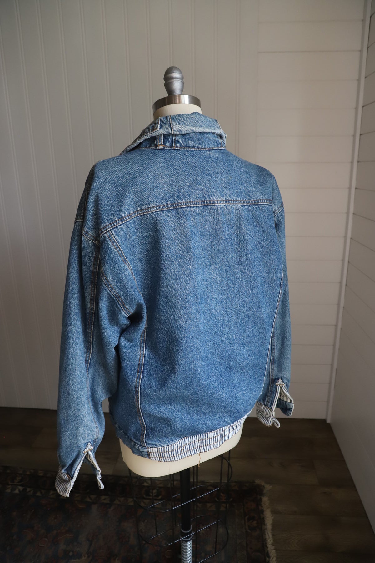 Vintage “Used” denim jacket