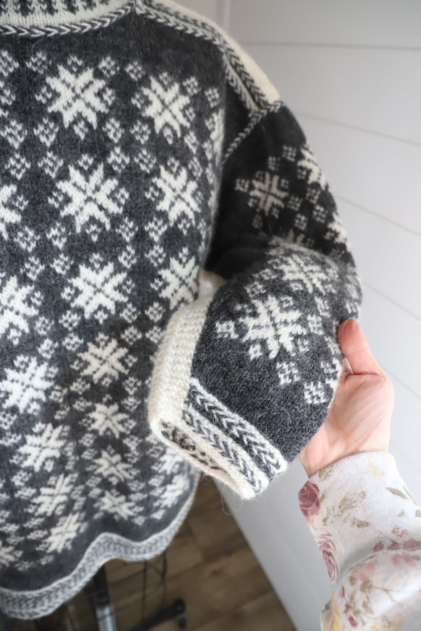 Vintage handmade wool sweater