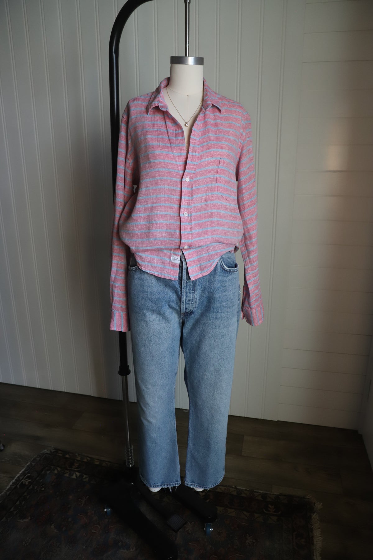 Frank and Eileen linen shirt size M