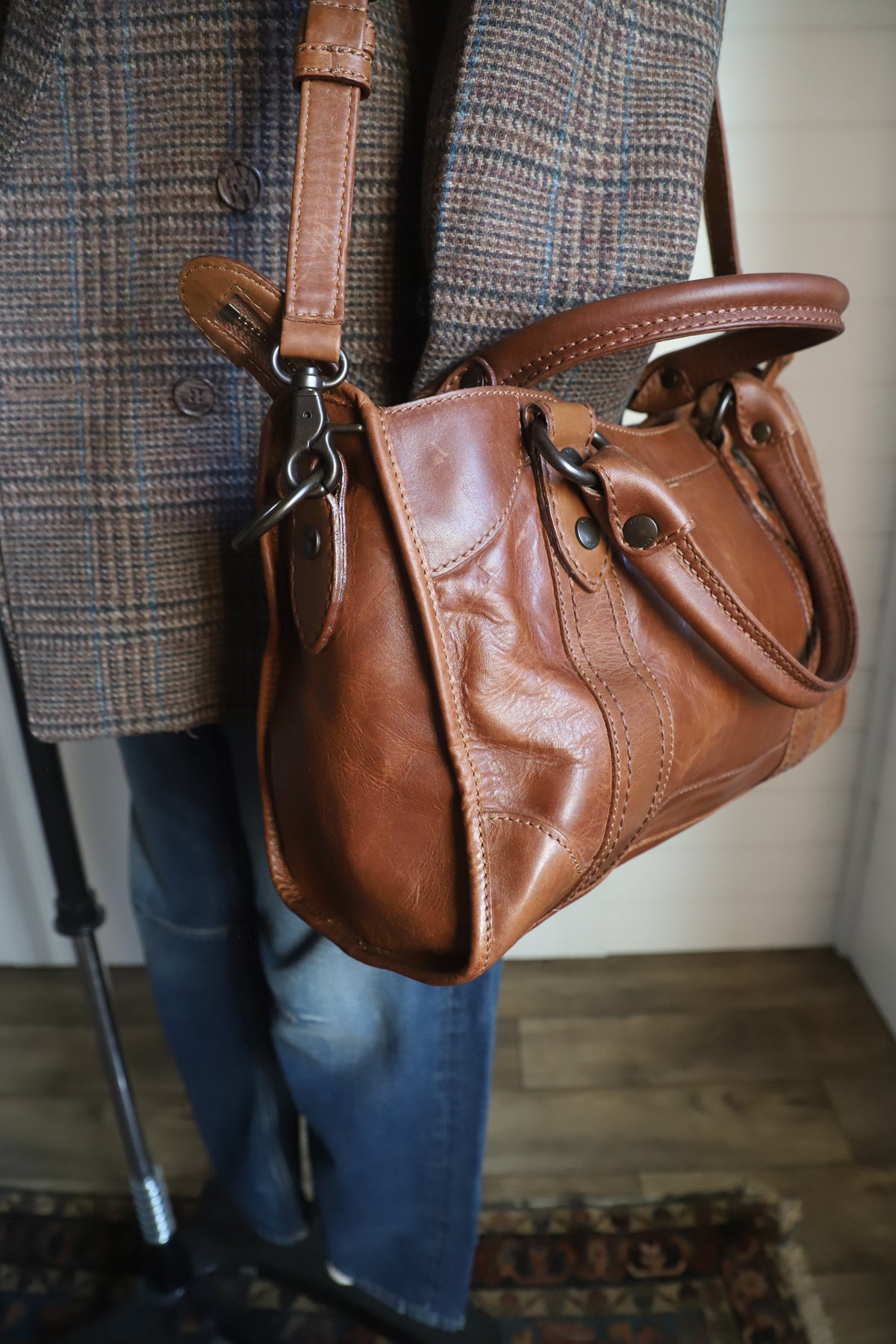 Frye Leather Melissa Satchel